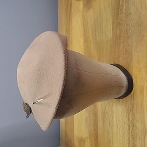 VINTAGE LANCASTER MEN'S TRACHTEN STYLE TAN COLOR WITH FEATHER